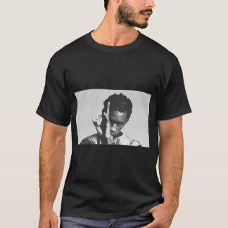 Ung gåva vän retro flicka t shirt