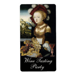 UNG GIRL,ANTIQUE VINEYARD GRAPES VIN TASTING FRAKTSEDEL