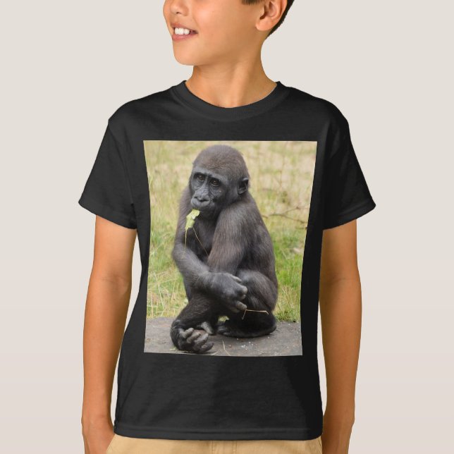 Ung gorilla t-shirt (Framsida)