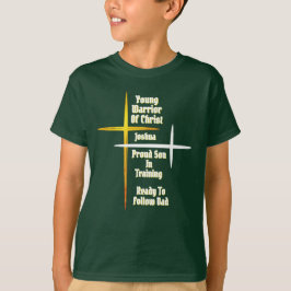 Ung Krigare För Kristus - Son I Träning T Shirt
