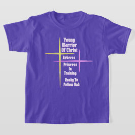 Ung Krigiare För Kristus Prinsessa Under Utbildnin T Shirt