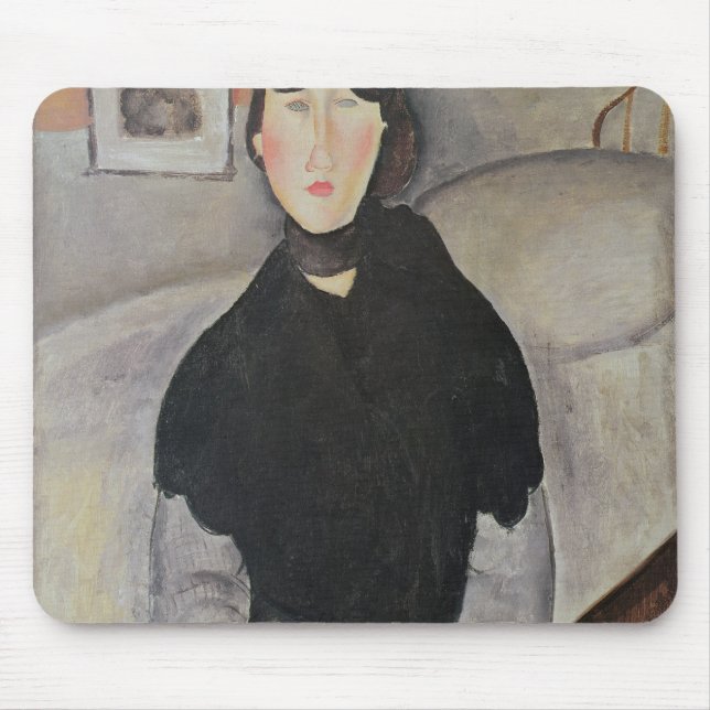 Ung kvinna av folket musmatta (Framsidan)