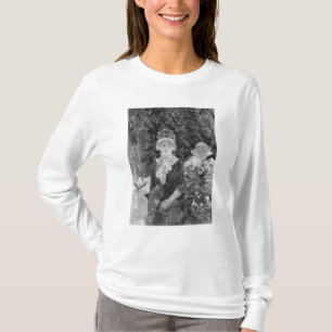 Ung kvinna i en trädgård, 1883 t shirt