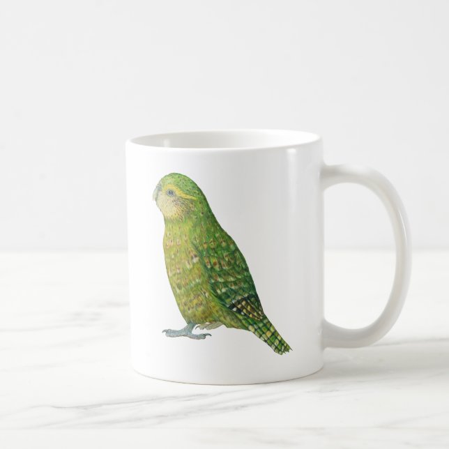Ung kvinnlig Kakapo Kaffemugg (Höger)