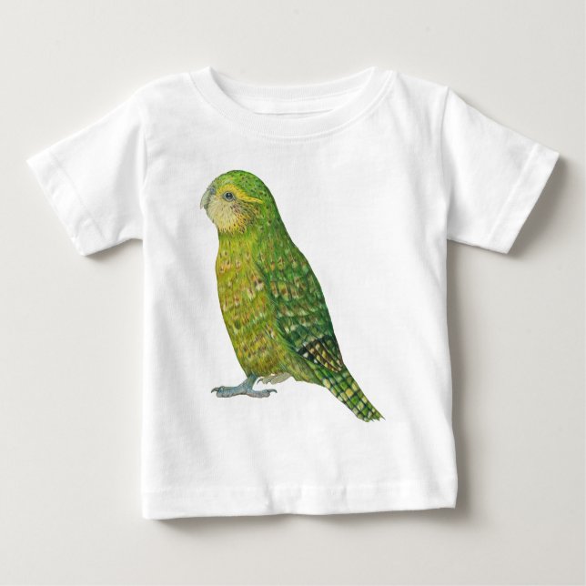 Ung kvinnlig Kakapo T-shirt (Framsida)