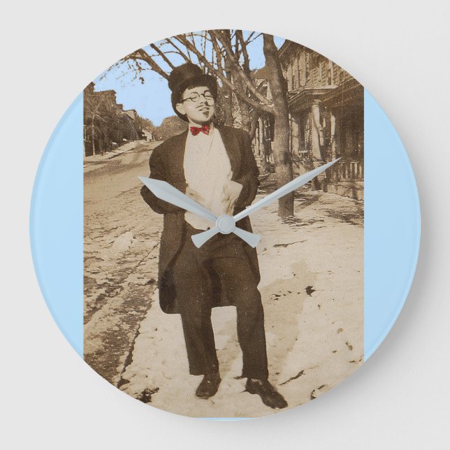 Ung man i 1920-talets fotbolls-EM Stor Klocka (Framsida)
