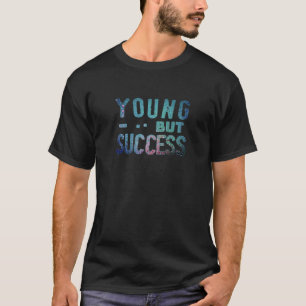 Ung men framgångsrik t shirt