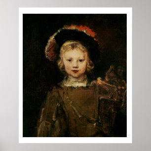 Ung pojke i maskeradkläderen, c.1660 (olja på poster