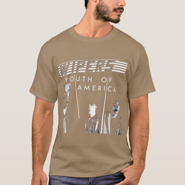 Ung pojke retro t shirt (Framsida)