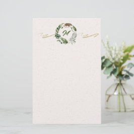 Ung Rumble Monogram Pappersvaror Brevpapper