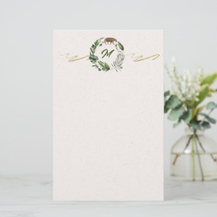 Ung Rumble Monogram Pappersvaror Brevpapper