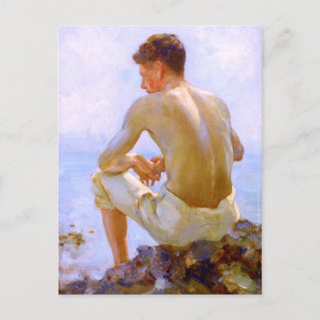 Ung sjöman vykort (Framsida)