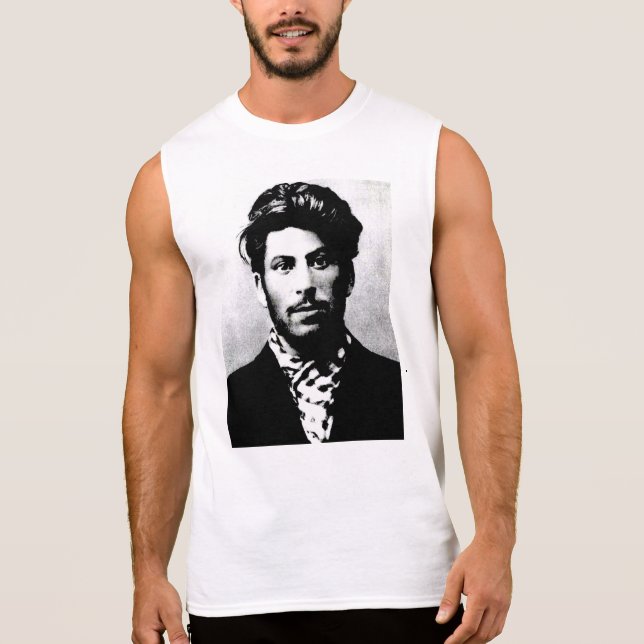 Ung Stalin skjorta Ärmlös Tröja (Framsida)