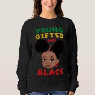 Ung svart afrikansk flicka småbarn t shirt