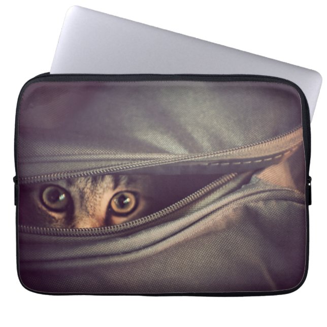 Ung Tabbykattunge Laptop Sleeve (Framsidan)