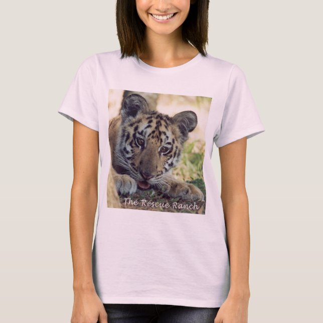 ung tigerpeek-a-boo tee shirt (Framsida)