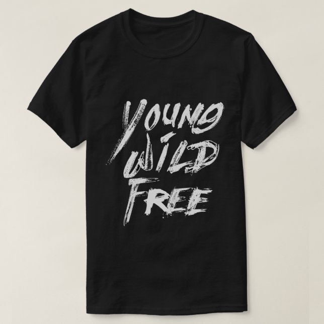 Ung Vild gratis T Shirt (Design framsida)