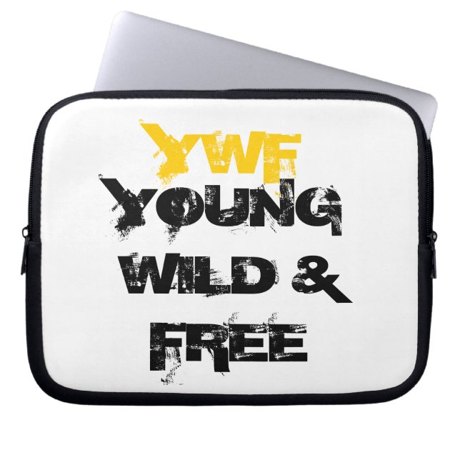 UNG VILD OCH FRI LAPTOP SLEEVE YWF (Framsidan)