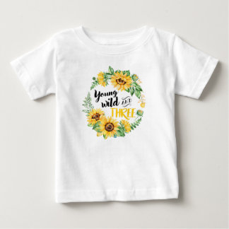 Ung vild och T-tröja tre Tee Shirt