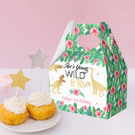 Ung Vild och tre dinosaur-flickor, tredje födelsed Presentaskar