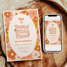 Ung Vild och tre Retro-Daisy 3:e födelsedagen