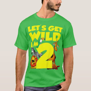 Unga, 2 år gamla gåvor ger Vild II, födelse T Shirt