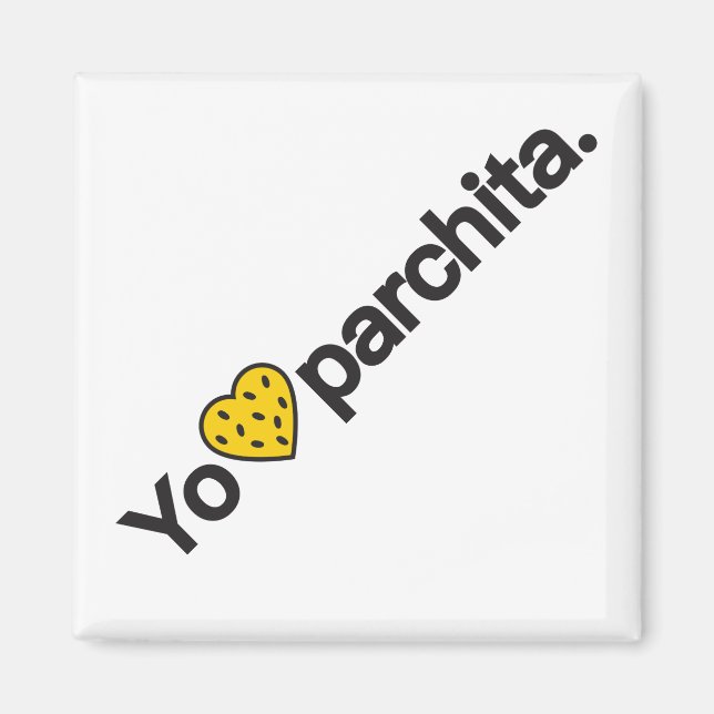 Unga Amo Parchita Magnet (Framsidan)