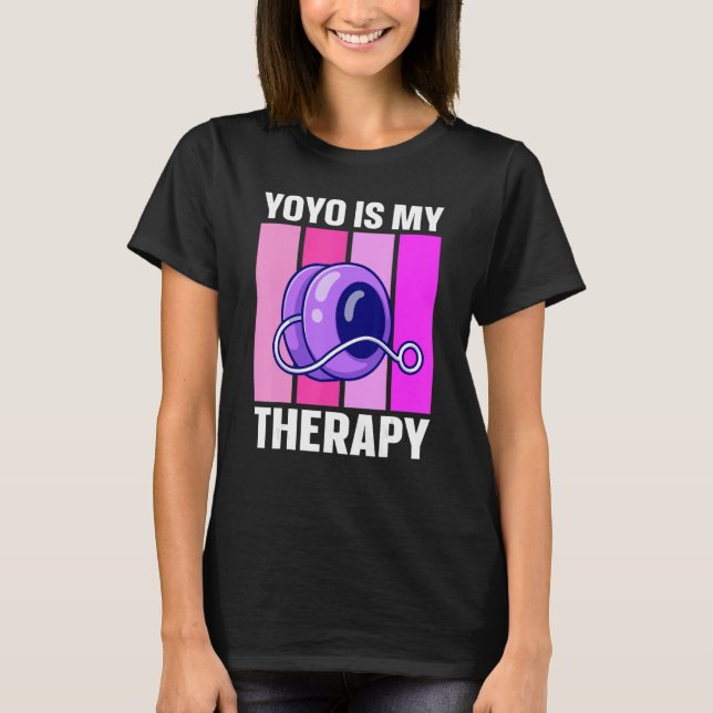 Unga är min terapi Retro Unga T Shirt (Framsida)