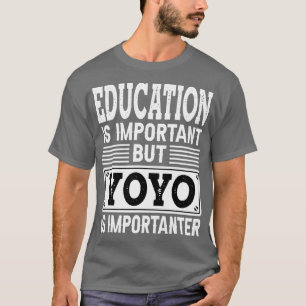 Unga är Vianter Funny Kids Leksak YOYO Gamla spel T Shirt