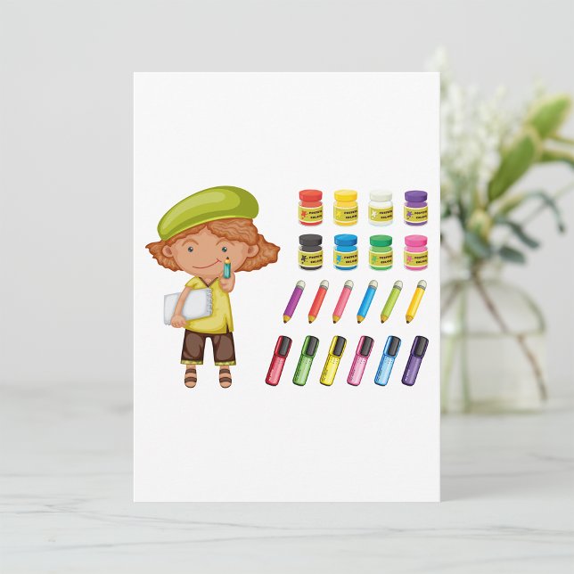 Unga artistinbjudningar inbjudningar (Skapare uppladdad)