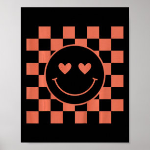 Unga barn som kontrollerats av Retro Valentine Smi Poster