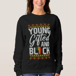 Unga, begåvade och svarta afrikanska Pridets svart T Shirt