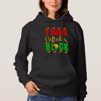 Unga Begåvade Och Svarta Historik Afroamerikansk J T Shirt