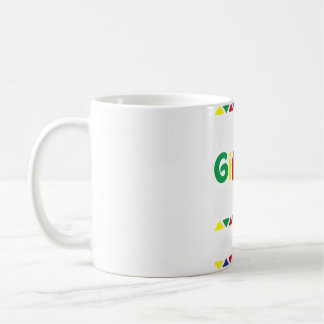 unga begåvade och svarta kaffemugg