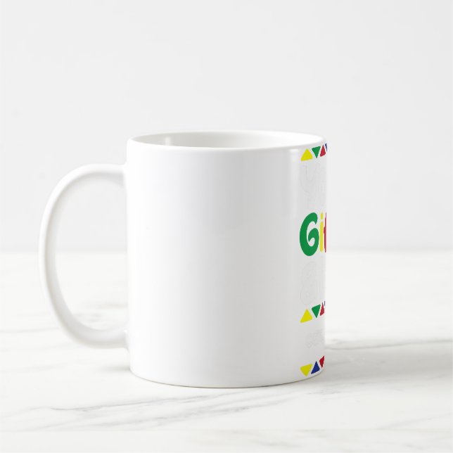 unga begåvade och svarta kaffemugg (Vänster)
