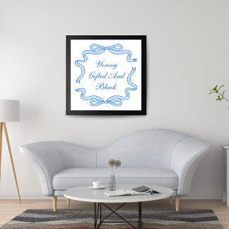 Unga, begåvade och svarta poster