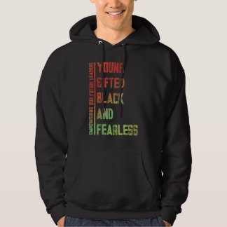 Unga, Begåvade, Svarta, Rädda A Tribute till Ameri Hoodie