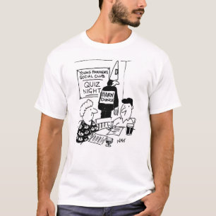 Unga bönder frågesportskväll t shirt