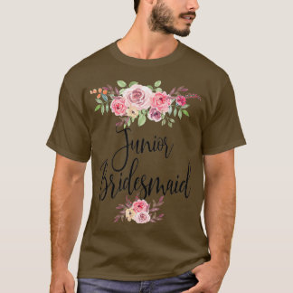 Unga brudtjänstebarn Bröllop Bröllopsfest T Shirt
