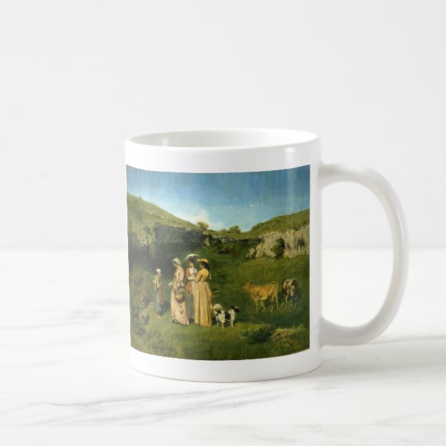 Unga byflickor kaffemugg (Höger)