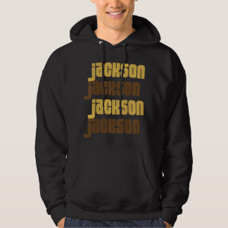 Unga Coola Jackson Namn Kids Boys Children Youth Hoodie