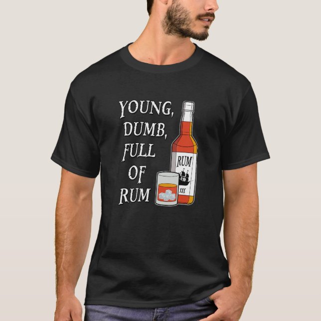 Unga Dum Full Av Rom T Shirt (Framsida)