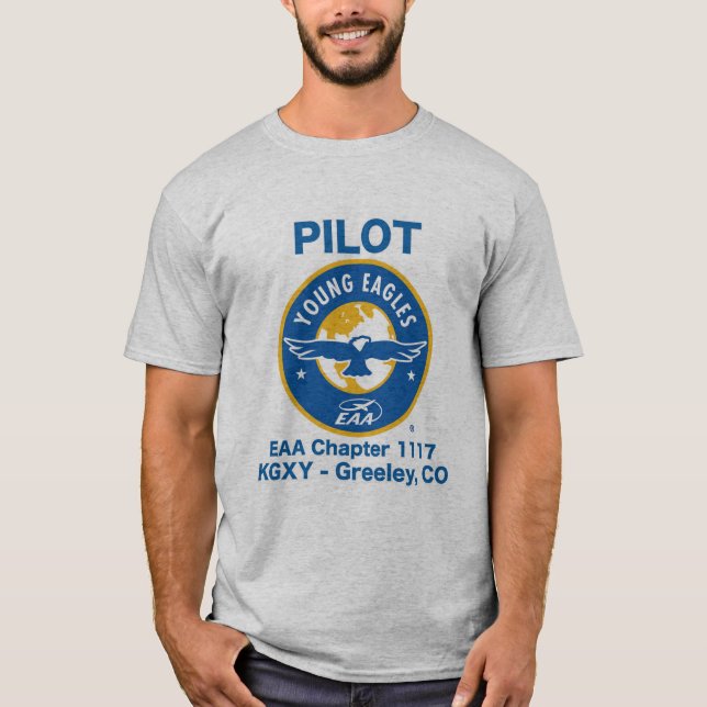 Unga Eagles Pilot t-shirt (Framsida)