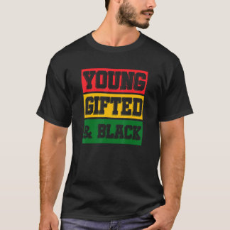 Unga Ed och Black African Roots Black History Mon T Shirt