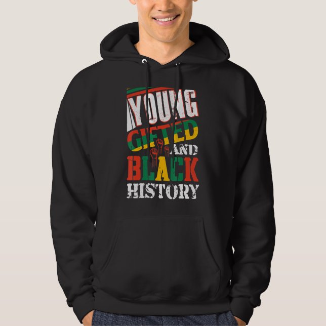 Unga Ed och Black History Hoodie (Framsida)