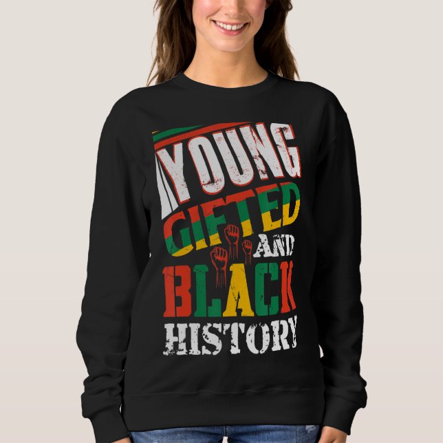 Unga Ed och Black History T Shirt (Framsida)