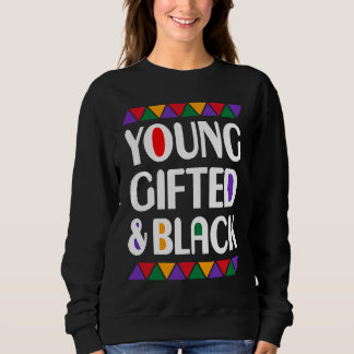 Unga ed och svarta afro svarta historik månad Mela T Shirt