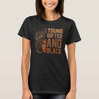 Unga ed Och Svarta Historiemånaden Afrikansk Melan T Shirt
