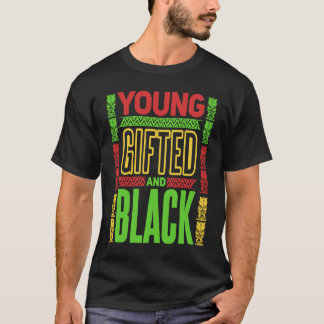 Unga, ed och svarta svarta historiemånaden 1 t shirt