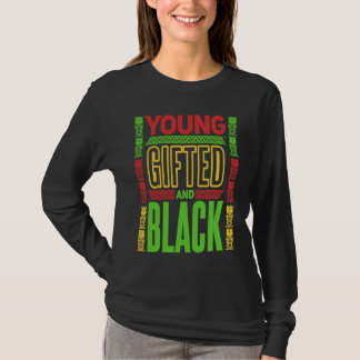 Unga  ed och svarta svarta historiemånaden  1 t shirt